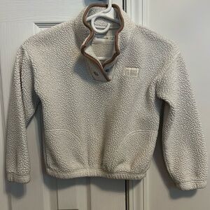 ABERCROMBIE KIDS SHERPA PULLOVER
